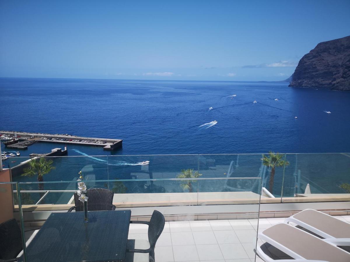 Magnificent Apt. With Sea View, Cliff & Marina Santiago Del Teide Exterior photo